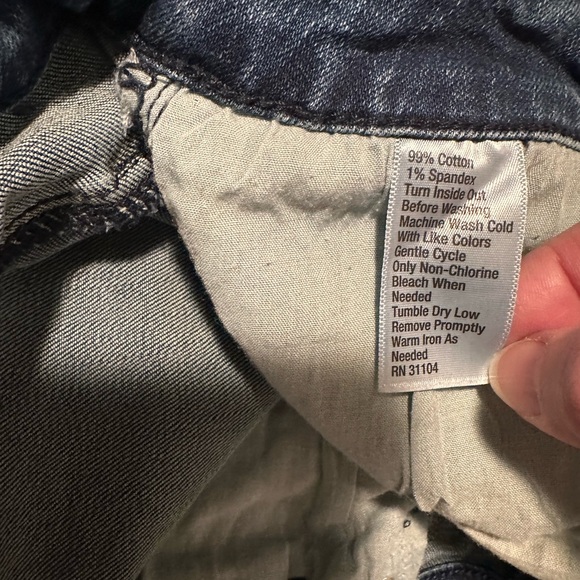 Kaari Blue Slim Boot cut Jeans Sz 4/32 NWOT - Picture 7 of 7